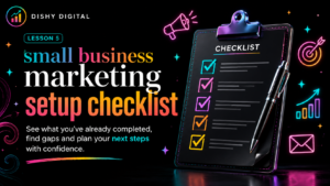 Small Business Marketing Setup Checklist